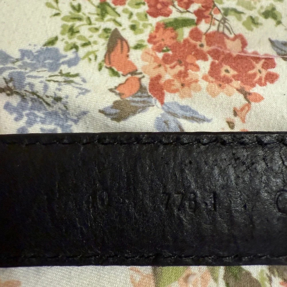 Mens Oil Cow Hide Black Leather Dress Belt Laced‎ Size 40 Silver Buckle Classic